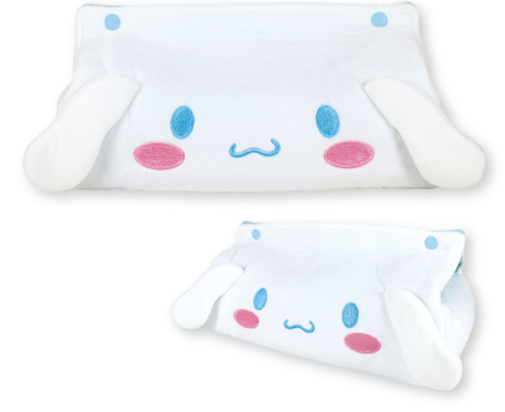 【送料無料】【サンリオキャラクターズ】ぬいぐるみドアップティッシュカバー【シナモロール】【シナモン】【カバー】【ケース】【ボックス】【ティッシュ入れ】【収納】【インテリア】【雑貨】【グッズ】【かわいい】