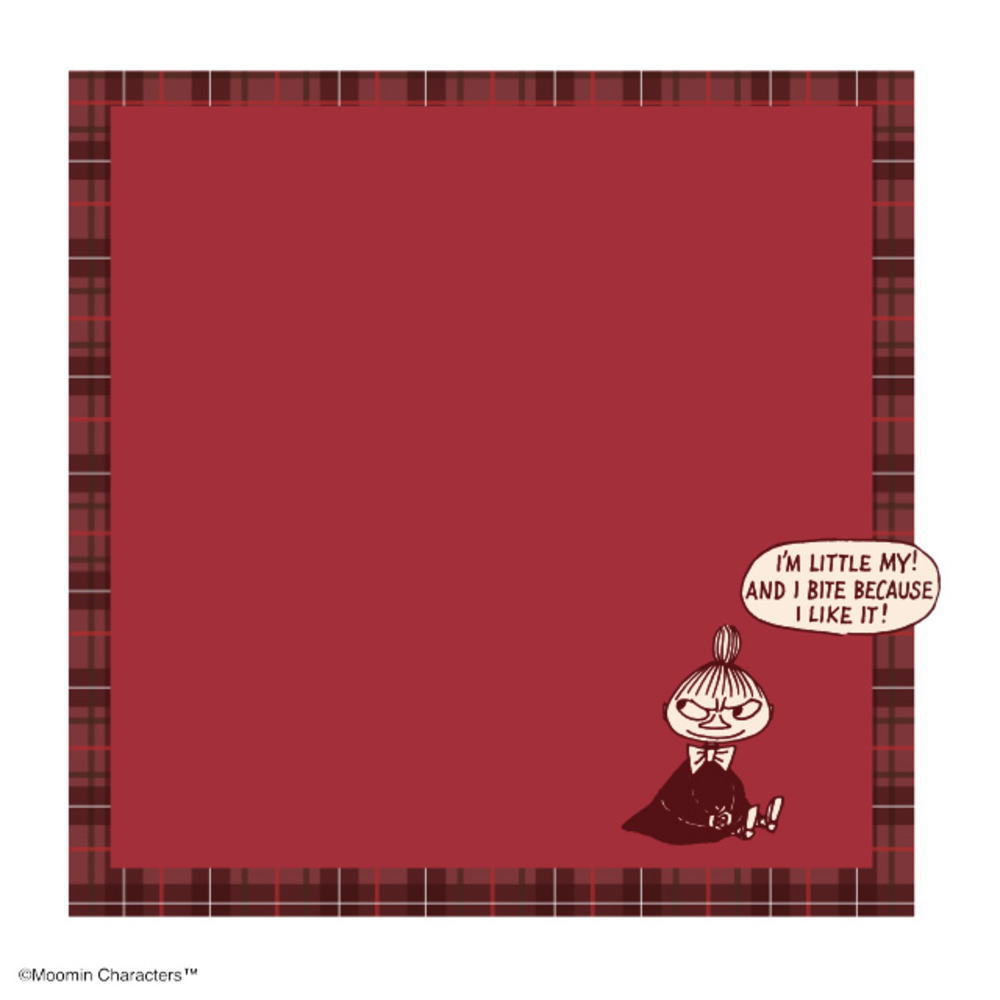 【送料無料】 ムーミン Moomin ミニタオルおしゃべりチェック ミイ リトルミイ アニメ 絵本 キャラクター タオル たおる ハンカチ ハンドタオル 雑貨 ...