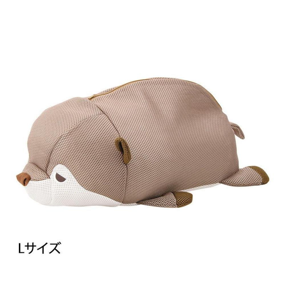 【送料無料】　　オリジナル　ねむねむアニマルズ　ランドリーネットL　くるり　カワウソ　ファインラ..