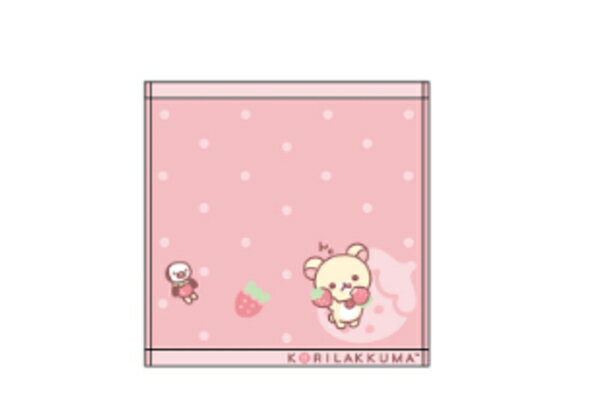 【くまのがっこう】ミニタオル【いちごだいすき】【コリラックマ】【くま】【ジャッキー】【がっこう】【学校】【キャラ】【絵本】【たおる】【ハンドタオル】【ハンカチ】【子供】【キッズ】【雑貨】【グッズ】【かわいい】