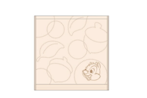 【送料無料】 ディズニーキャラクター ミニタオルシンプルブラウン チップとデール 映画 アニメ たおる ハンドタオル ハンカチ 子供 キッズ 雑貨 グッズ か...