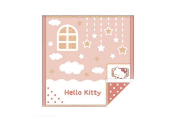 【送料無料】　　サンリオキャラクターズ　ミニタオルおふとんキティ　ハローキティ　たおる　ハンドタ..