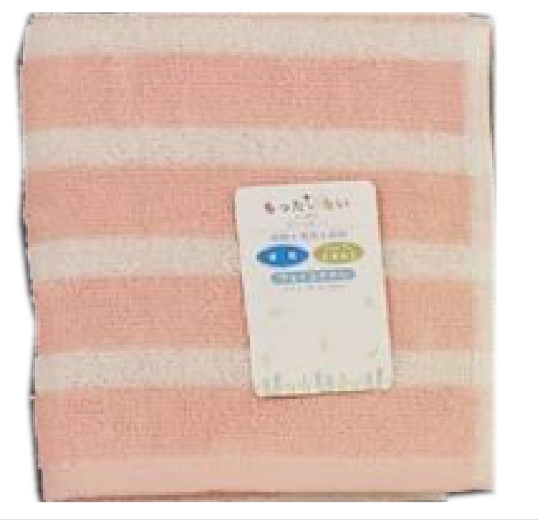 【オリジナル】ウォッシュタオル【ピンク】【ミンティボーダー】【たおる】【ハンドタオル】【ハンカチ】【ミニタオル】【雑貨】【グッズ】【かわいい】