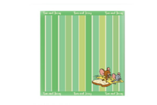 【送料無料】 トムとジェリー ミニタオルグリーン 緑 サンドウィッチ トム ジェリー ワーナー アニメ たおる ハンドタオル ハンカチ 子供 キッズ 雑貨 グッ...