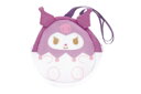 【送料無料】【サンリオキャラクターズ】メッシュ生地 ダイカットショルダーバッグ【クロミ】【かばん】【カバン】【鞄】【収納】【ショルダー】【斜め掛け】【子供】【キ...