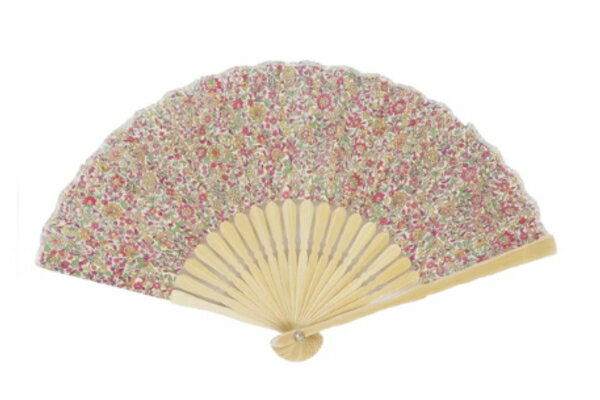 【送料無料】【Ripple】【リップル】レディース扇子【20cm】【ピンク】【花柄】【フラワー】【せんす】【うちわ】【踊り用】【日本舞踊】【祭り】【夏】【涼しい】【雑貨】【グッズ】【かわいい】