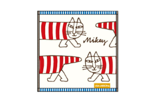 【リサ・ラーソン】【LISA LARSON】ミニタオル【マイキー】【ブランド】【タオル】【ハンドタオル】【ハンカチ】【雑貨】【グッズ】【かわいい】