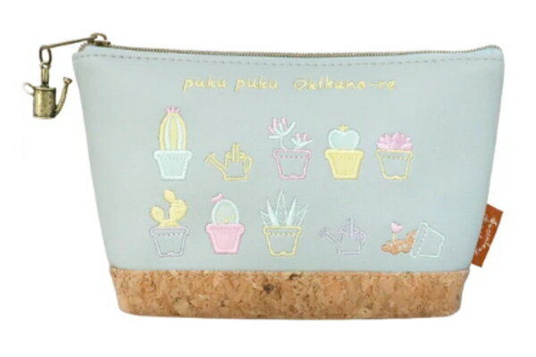 【送料無料】 オリジナル 多肉植物 ティッシュポーチブルー 青 ポーチ ケース 小物入れ ティッシュ入れ 収納 メイク 化粧 コスメ 雑貨 グッズ かわいい