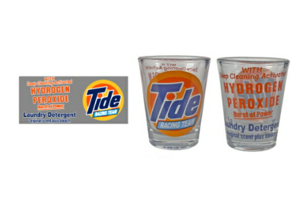アメリカン雑貨　ショットグラスSGM-008　Tide　モーターロゴ　車　car　USA　アメリカ　コップ　カッ..