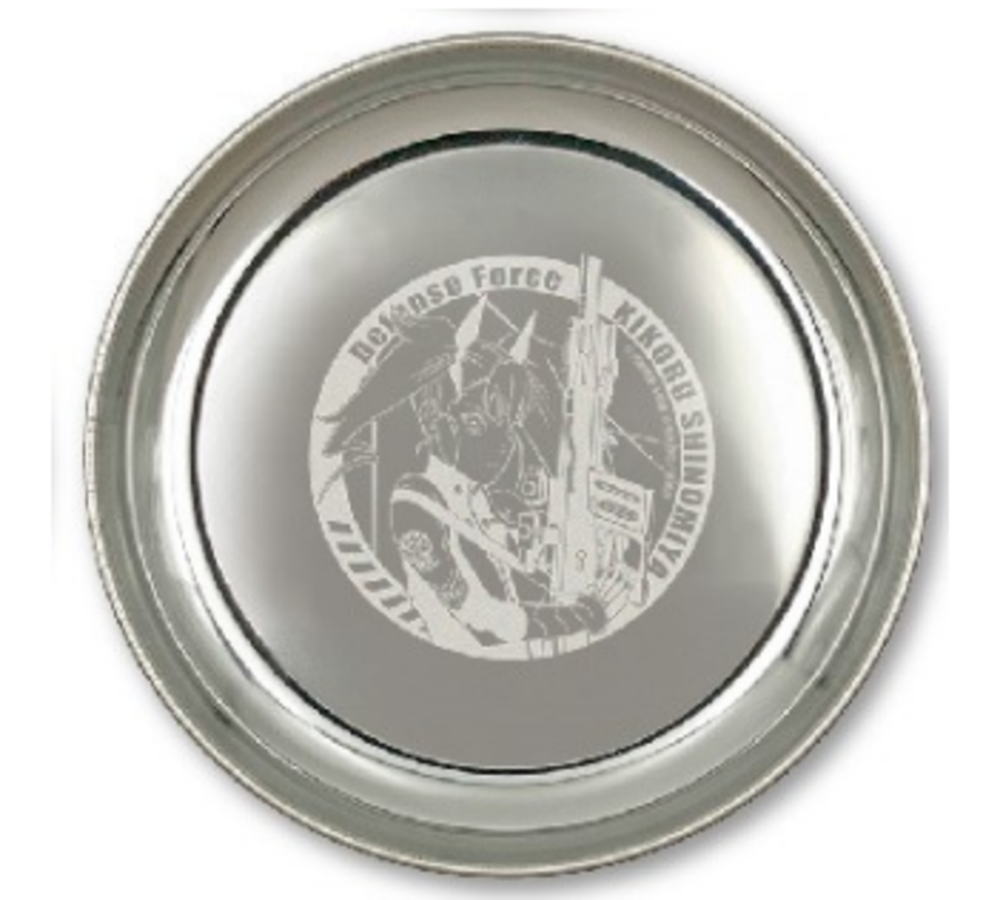 【送料無料】　怪獣8号　ステンレスプレート四ノ宮キコル　アニメ　コミック　推し　推し活　皿　アウ..