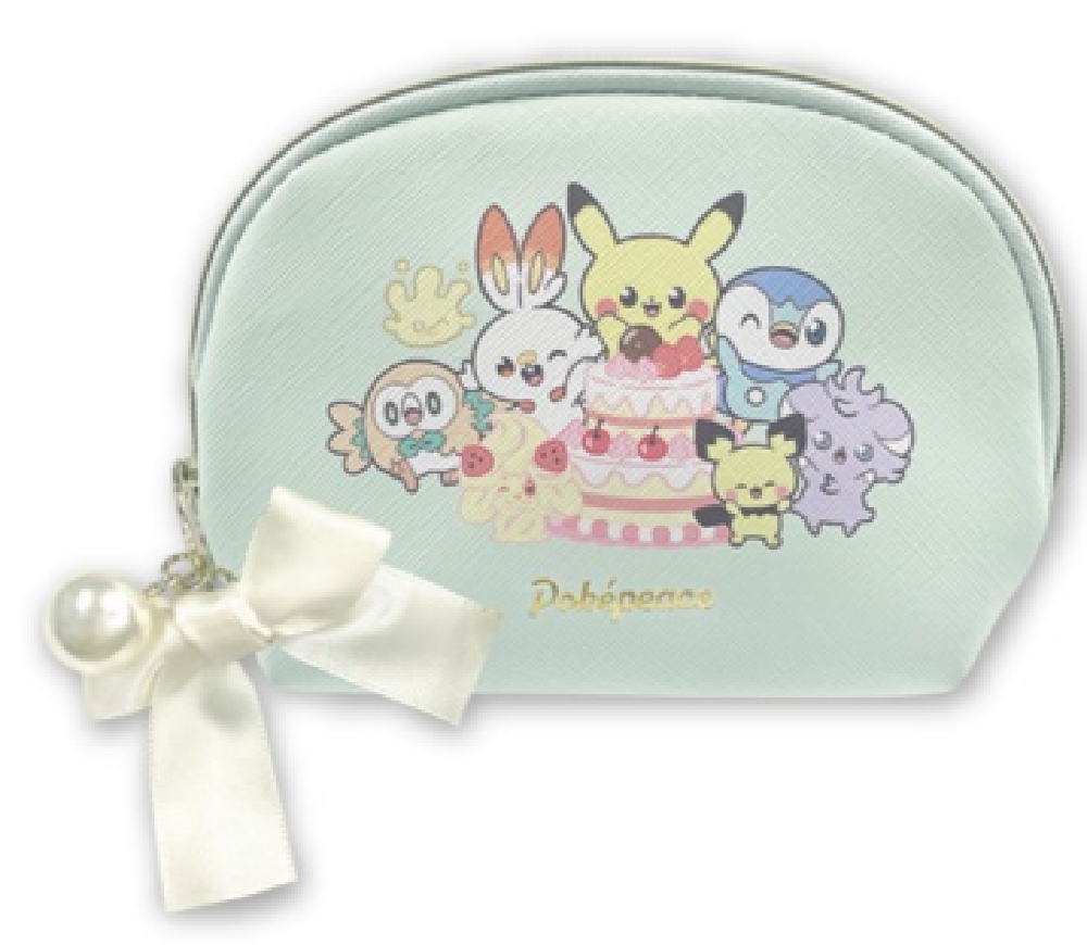 ポケットモンスター ティッシュポーチグリーン 緑 ポケピース ポケモン ゲーム アニメ 映画 ポーチ ケース 小物入れ 収納 メイク 化粧 コスメ 雑貨 グッズ...