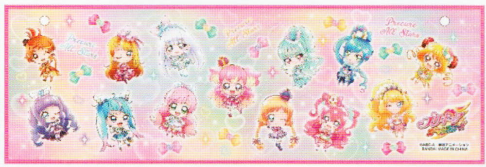 【プリキュアオールスターズ】カラビナ付きスーパークールタオル【ピンク】【プリキュア】【女の子】【たおる】【フェイスタオル】【海】【プール】【スポーツ】【アウトドア】【ひんやり】【涼しい】【子供】【キッズ】【雑貨】【グッズ】【かわいい】