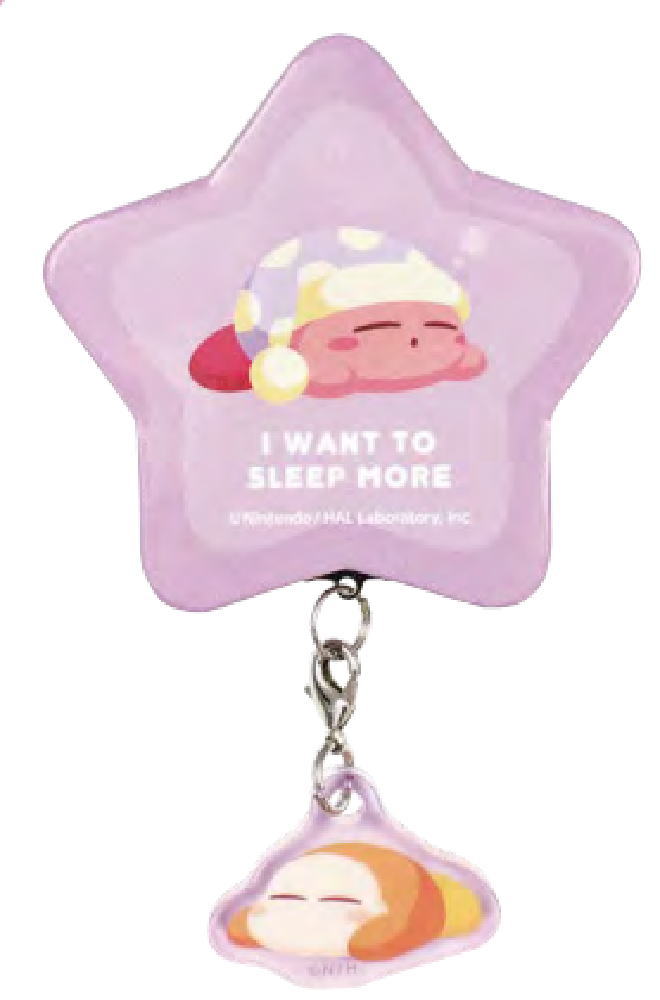 【送料無料】【星のカービィ】チャーム付き星型缶バッジ【すやすやパープル】【紫】【カービィ】【ゲーム】【ゲームキャラ】【カービー】【任天堂】【缶】【缶バッチ】【バッチ】【バッジ】【カンバッジ】【カンバッチ】【雑貨】【グッズ】【かわいい】
