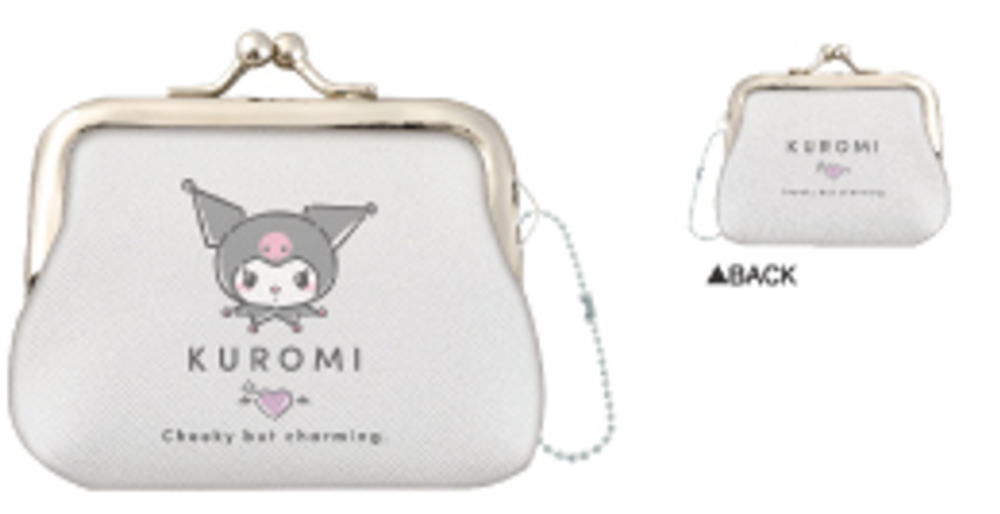 【送料無料】　　サンリオキャラクターズ　がま口コインケースクロミ　くろみ　ポーチ　ケース　小銭入..