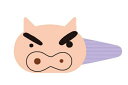 【送料無料】【クレヨンしんちゃん】ドデカパッチン【パープル】【紫】【ぶりぶりざえもん】【しんのすけ】【アニメ】【漫画】【映画】【クリップ】【髪留め】【ヘアピン】...