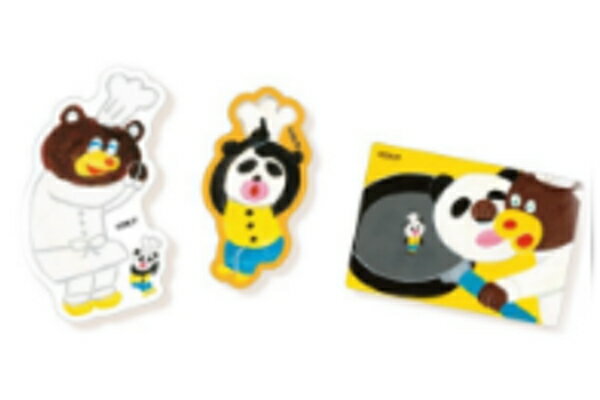 【送料無料】【パンダのおさじ】モバイルステッカー3枚セット【フライパンダ】【絵本】【ステッカー】【シール】【3枚入り】【雑貨】【グッズ】【かわいい】