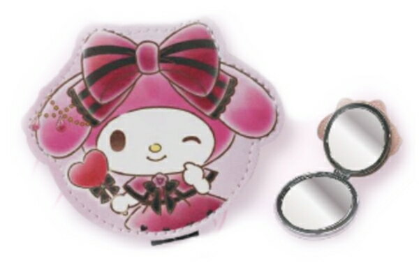 【送料無料】 サンリオキャラクターズ ダブルコンパクトミラーマイメロディ かがみ 鏡 コンパクト メイク 化粧 コスメ 雑貨 グッズ かわいい