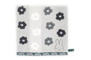 【miffy】【ミッフィー】ハンカチ【モノクロ柄】【フラワーポップ】【ディック・ブルーナ】【アニメ】【タオル】【たおる】【ハンドタオル】【ミニタオル】【雑貨】【グッズ】【かわいい】(4)