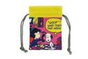 【送料無料】【スヌーピー】【SNOOPY】豆巾着【イエロー】【黄色】【ビビットカラー】【ウッドストック】【すぬーぴー】【アニメ】【キャラクター】【ポーチ】【ケー...