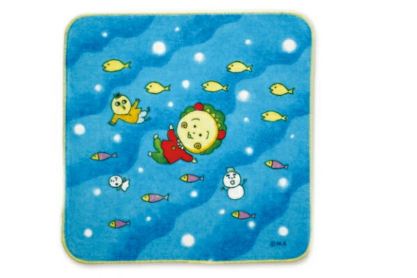 楽天AOIデパート【送料無料】　コジコジ　COJI-COJI　ハンドタオル海でゆらゆら　きみとぼく　さくらももこ　テレビ　アニメ　漫画　ハンカチ　ミニタオル　子供　キッズ　雑貨　グッズ　かわいい