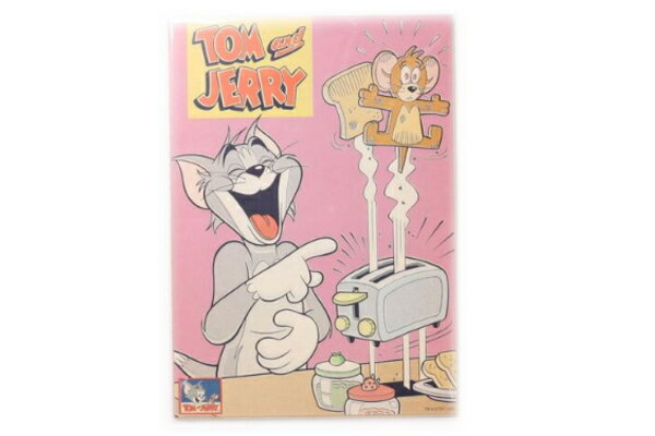 【送料無料】【日本製】【トムとジェリー】【Tom and Jerry】ポスターステッカー【トースト】【トム】【ジェリー】【ワーナー】【アニメ】【シール】【文房具】【インテリア】【雑貨】【グッズ】【かわいい】