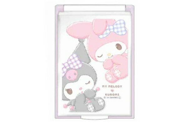 【送料無料】 【日本製】 サンリオキャラクターズ カードミラーS もこっと マイメロディ クロミ かがみ 鏡 メイク 化粧 コスメ 折りたたみ コンパクト 雑...