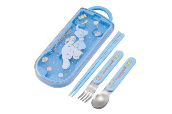 【送料無料】　【日本製】　サンリオキャラクターズ　抗菌食洗機対応スライド式トリオセットシナモロー..