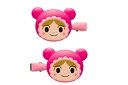 【それいけ!アンパンマン】前髪クリップ【あかちゃんまん】【アニメ】【髪留め】【ヘアピン】【ヘアアクセサリー】【ヘアアイテム】【子供】【キッズ】【2個入り】【2個...
