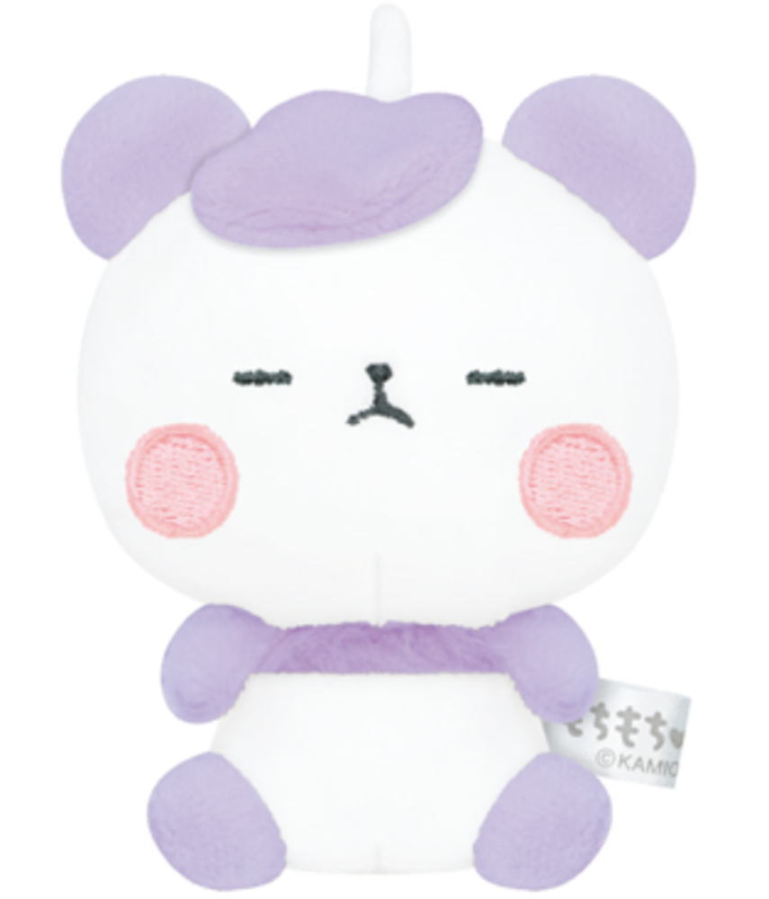 もちもちぱんだ　ちょこのりふれんずぬいぐるみユニコーンぱん　もちぱん　動物　アニマル　マスコット　人形　ドール　インテリア　雑貨　グッズ　かわいいのサムネイル