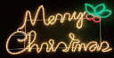 【イルミネーション】メリークリスマス【電球色】【文字】【ロゴ】【2Dモチーフ】【きれい】【美しい】【光】【冬】【クリスマス】【パーティー】【イベント】【LED】...