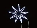 イルミネーション フラッシュブライト白 ホワイト 2Dモチーフ きれい 美しい 光 冬 クリスマス パーティー イベント LED 飾り エコ 電飾 野外 屋外 ...