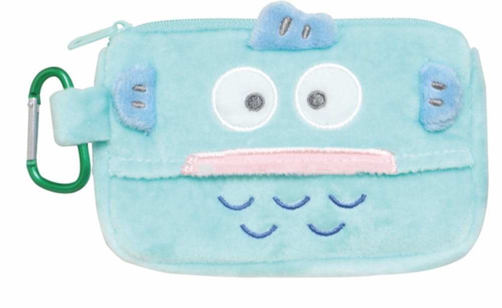 サンリオキャラクターズ ぱくっとティッシュポーチハンギョドン ポーチ ケース 小物入れ ティッシュ入れ 収納 メイク 化粧 コスメ 子供 キッズ 雑貨 グッズ ...