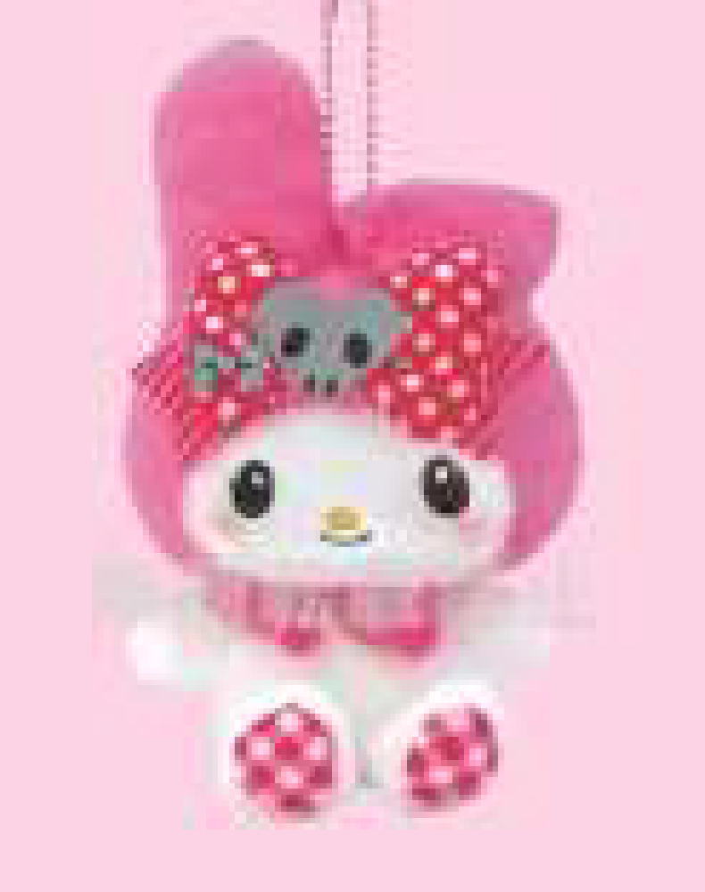 【送料無料】【サンリオキャラクターズ】マスコットキーホルダー【ピンクブラックパーティ】【マイメロディ】【キーホルダー】【キーリング】【チャーム】【鍵】【ぬいぐるみ】【人形】【ドール】【雑貨】【グッズ】【かわいい】