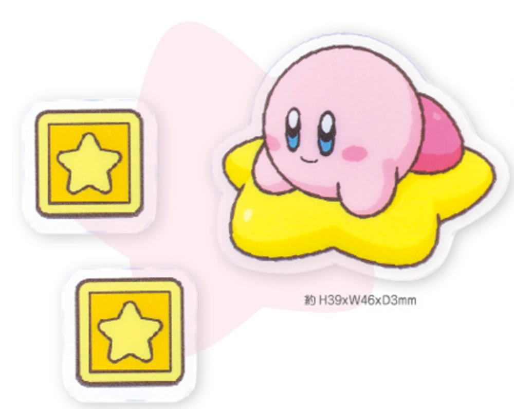 星のカービィ　アクリルマグネットセットカービィ　ゲーム　ゲームキャラ　カービー　任天堂　マグネッ..