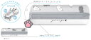 【送料無料】 オリジナル 2ルームペンケースモノクロ ゆるにゃー ねこ 動物 アニマル ポーチ ペン入れ 小物入れ 筆箱 収納 文房具 学校 勉強 雑貨 グッズ...
