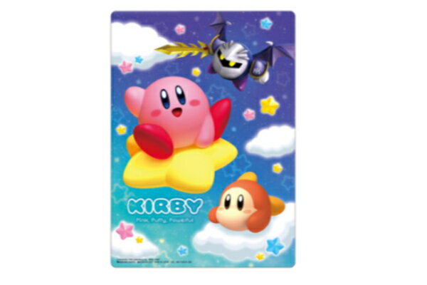 【星のカービィ】クリア下敷き【カービィ】【ゲーム】【任天堂】【下敷き】【シート】【文房具】【学校】【勉強】【雑貨】【グッズ】【かわいい】