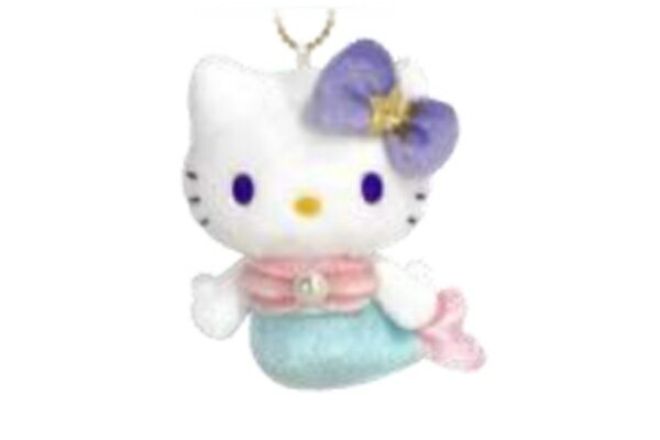 【送料無料】　サンリオキャラクターズ　マスコットキーホルダーミント　マーメイド　ハローキティ　マ..