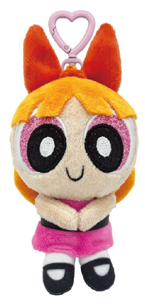 【パワーパフガールズ】ぬいぐるみキーリング【ブロッサム】【パワパフ】【ガールズ】【アメキャラ】【キーホルダー】【キーリング】【チャーム】【鍵】【マスコット】【人形】【ドール】【雑貨】【グッズ】【かわいい】