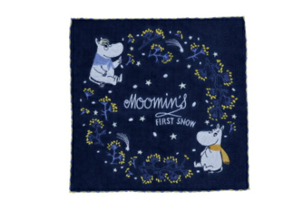 ムーミン Moomin ミニタオルファーストスノーリース リトルミイ アニメ 絵本 キャラクター たおる ハンドタオル ハンカチ 雑貨 グッズ かわいい