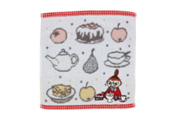 ムーミン MOOMIN ミニタオルリトルミイとお茶会 アニメ 絵本 キャラクター たおる ハンドタオル ハンカチ 雑貨 グッズ かわいい