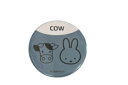 【日本製】【miffy】【ミッフィー】缶バッジ【COW】【ミッフィーアンドアニマルズ】【ディック・ブルーナ】【絵本】【アニメ】【缶】【缶バッチ】【バッチ】【バッ...