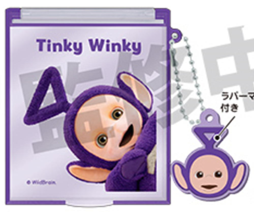 【送料無料】 テレタビーズ マスコット付きMサイズミラーティンキー・ウィンキー 鏡 かがみ 手鏡 コンパクト 折りたたみ コスメ 化粧 メイク 雑貨 グッズ ...