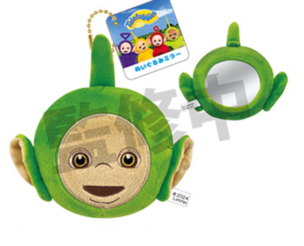 テレタビーズ ぬいぐるみミラーディプシー 鏡 かがみ マスコット キーホルダー キーリング 雑貨 グッズ かわいい