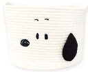 【スヌーピー】【SNOOPY】ロープバスケット【L】【ノーマル】【ピーナッツ】【ウッドストック】【すぬーぴー】【アニメ】【キャラクター】【カゴ】【ケース】【ボックス】【収納】【整理】【おもちゃ入れ】【インテリア】【雑貨】【グッズ】【かわいい】(3)