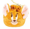 【送料無料】【トムとジェリー】マチ付きマスコット巾着【ジェリー】【ワーナー】【アニメ】【ポーチ】【ケース】【小物入れ】【袋】【収納】【雑貨】【グッズ】【かわいい...
