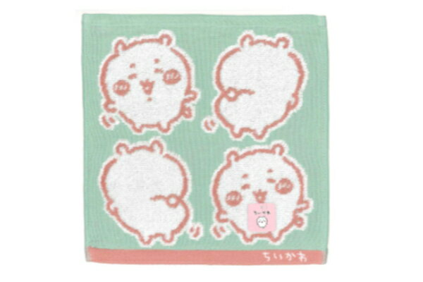 【送料無料】【なんか小さくてかわいいやつ】【ちいかわ】タオルハンカチ【グリーン】【緑】【イエー】【動物】【アニマル】【タオル】【たおる】【ミニタオル】【ハンドタオル】【プチ】【子供】【キッズ】【雑貨】【グッズ】【かわいい】