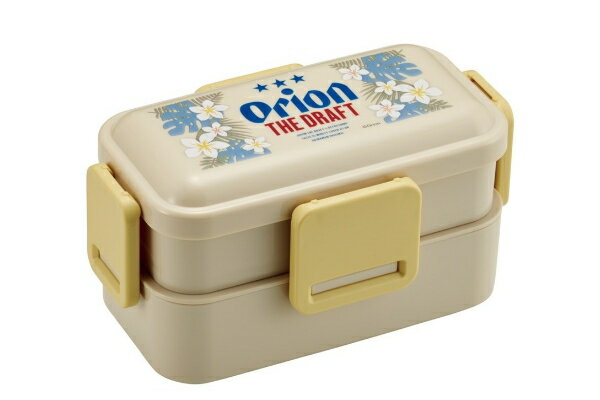 【送料無料】　【日本製】　オリオンビール　Orion　2段ランチボックスロゴ　弁当箱　遠足　アウトドア　雑貨　グッズ　かわいい　TE