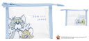 【トムとジェリー】【Tom and Jerry】フチイロポーチ【アップ】【トム】【ジェリー】【ワーナー】【アニメ】【ケース】【小物入れ】【収納】【メイク】【化粧】【コスメ】【雑貨】【グッズ】【かわいい】(4)
