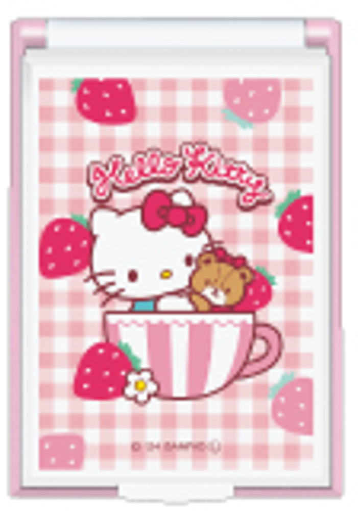 【送料無料】【サンリオキャラクターズ】Sサイズミラー【10】【ハローキティ】【カードミラー】【鏡】【かがみ】【手鏡】【折りたたみ】【コンパクト】【コスメ】【化粧】【メイク】【雑貨】【グッズ】【かわいい】
