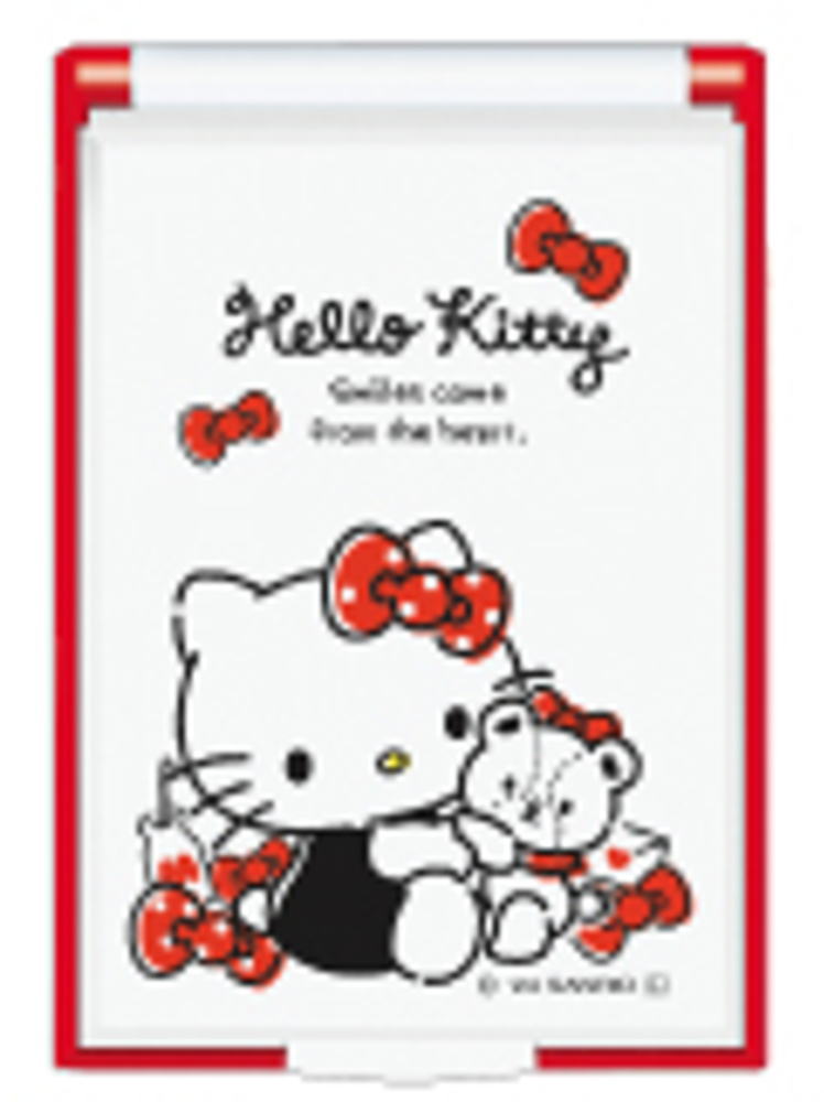 【送料無料】 サンリオキャラクターズ Sサイズミラー12 ハローキティ カードミラー 鏡 かがみ 手鏡 折りたたみ コンパクト コスメ 化粧 メイク 雑貨 グ...